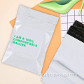 bolsas publicitarias de poliuretano con logotipo impreso personalizado biodegradable